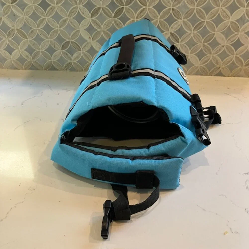 Dog Life Vest, Swimming Vest with Handle, Buoyancy for Dog Life Jacket, Size M